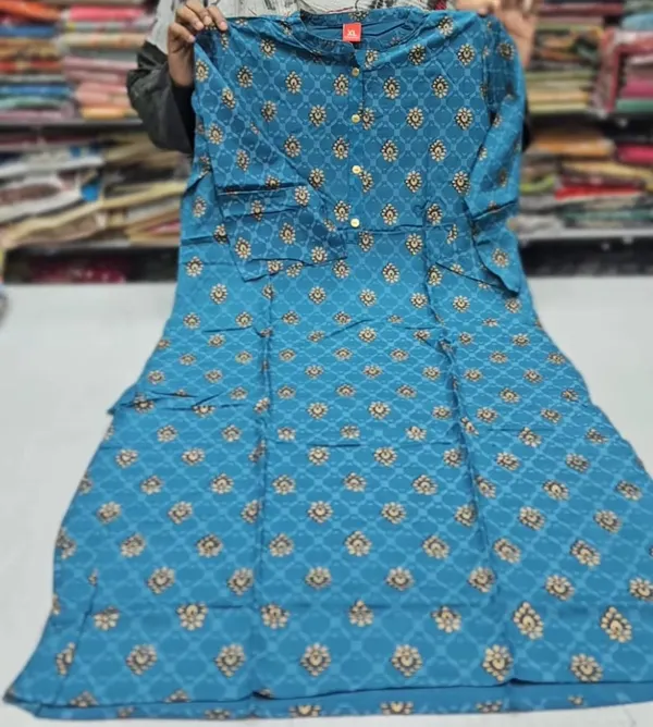 Premium Rayon Straight Kurti with Side Cut & Side Pockets |SD22